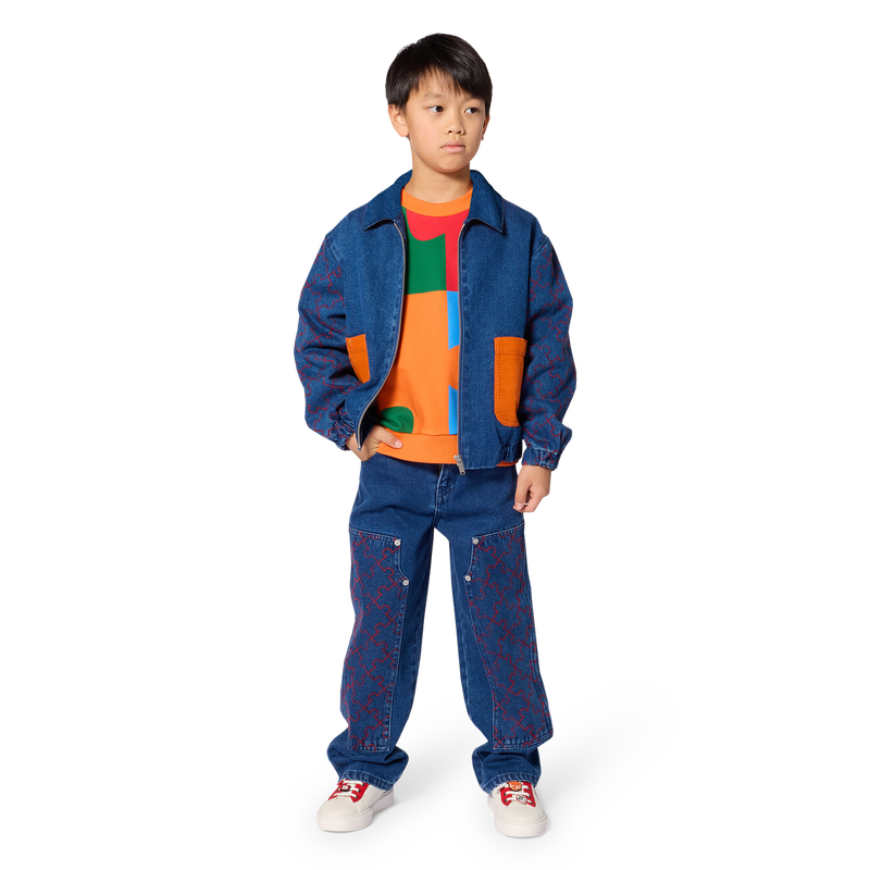 Denim jacket KENZO KIDS 
                        BOY