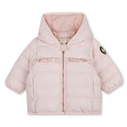 Hooded down jacket MICHAEL KORS 
                    GIRL