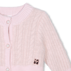 Decorative knitted cardigan CARREMENT BEAU 
                    GIRL