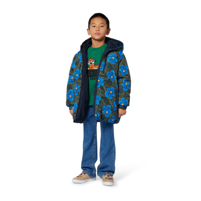 Reversible down jacket KENZO KIDS BOY