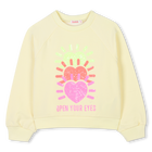 Lightweight fleece sweatshirt BILLIEBLUSH 
                    GIRL