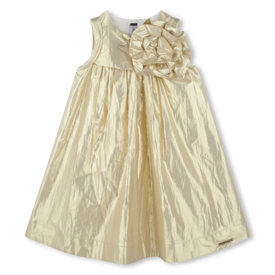 Formal dress with flower KARL LAGERFELD KIDS GIRL