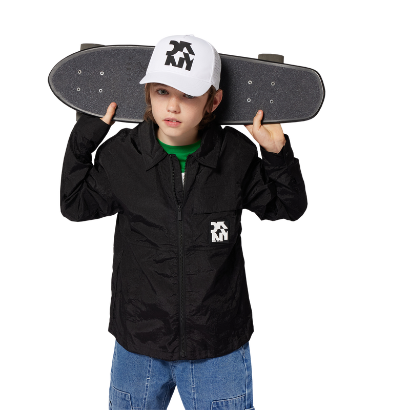 Water-repellent zipped jacket DKNY 
                        UNISEX