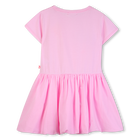 Bi-material dress BILLIEBLUSH 
                    GIRL
