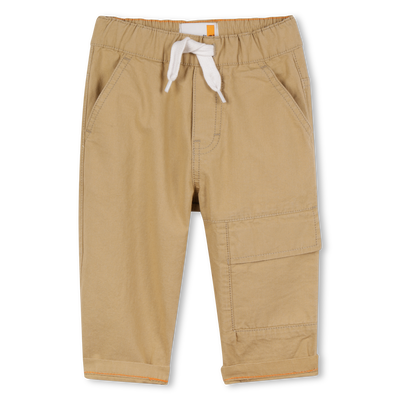 Wide-leg gabardine trousers TIMBERLAND BOY