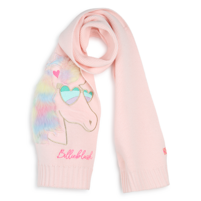 Scarf with fleece details BILLIEBLUSH GIRL