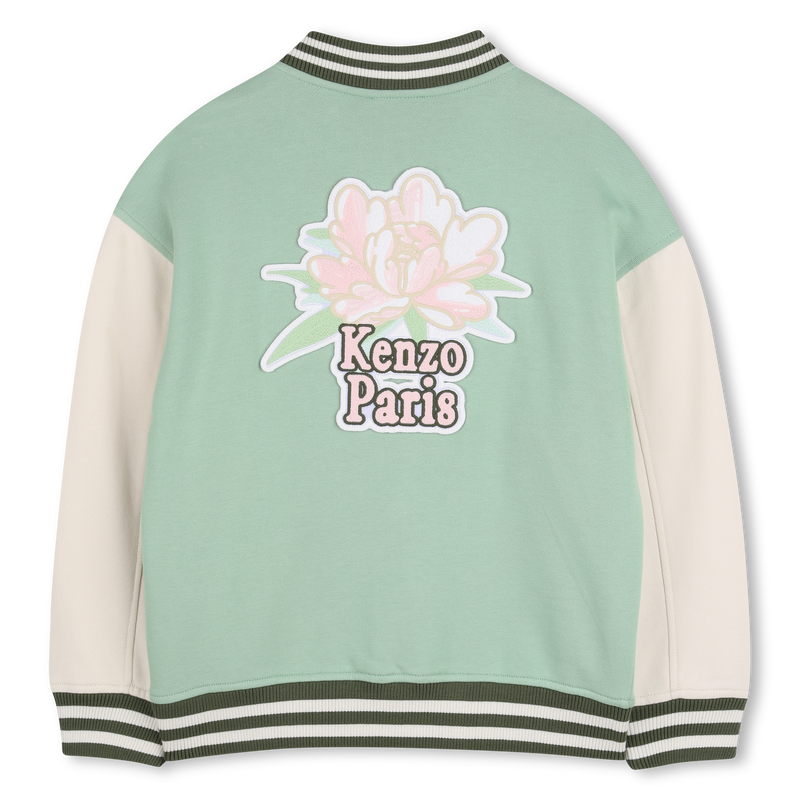 JOGGING SWEATSHIRT WITH ZIP CLOSURE KENZO KIDS 
                        GIRL