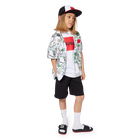 Fleece Bermuda running shorts HUGO 
                    BOY