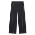 Denim pants KARL LAGERFELD KIDS 
                    GIRL