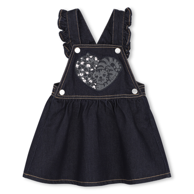 Denim dress KENZO KIDS GIRL