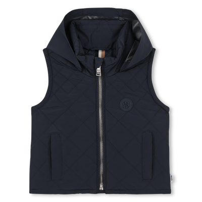 SLEEVELESS HOODED DOWN JACKET BOSS BOY