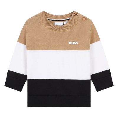 Striped cotton jumper BOSS BOY