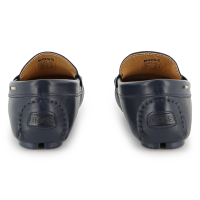 COWHIDE LEATHER LOAFERS BOSS BOY