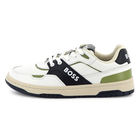 Dual-fabric lace-up trainers BOSS 
                    BOY