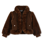 Fuzzy fleece jacket CHLOE 
                    GIRL