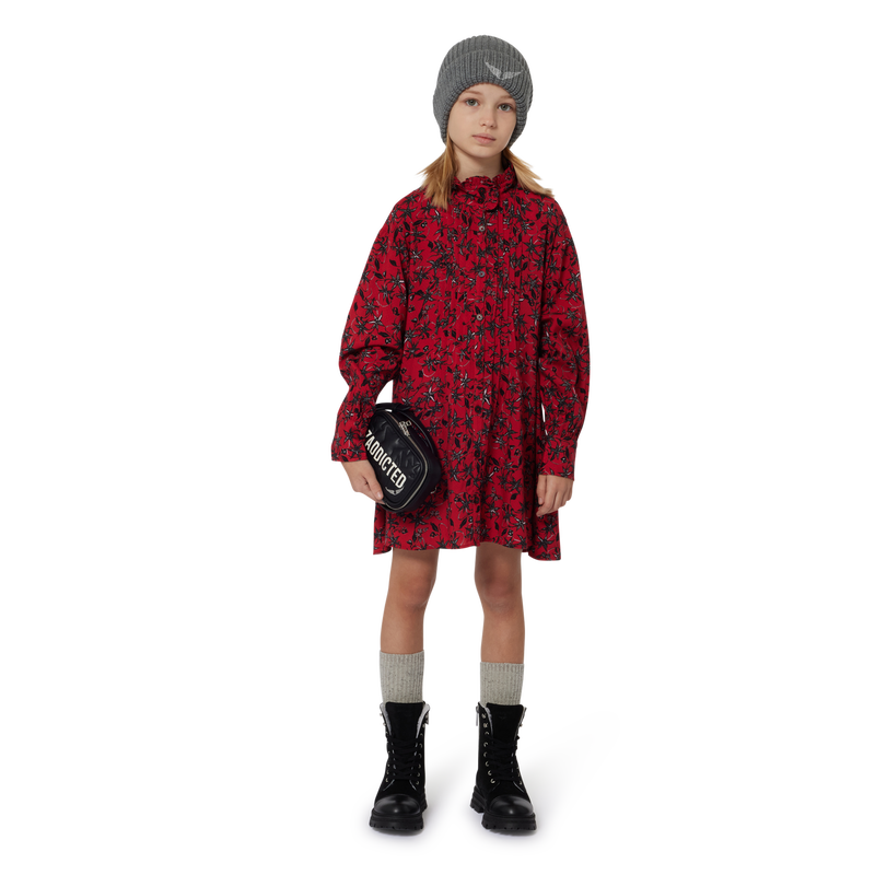 Patterned shirt dress ZADIG & VOLTAIRE 
                        GIRL