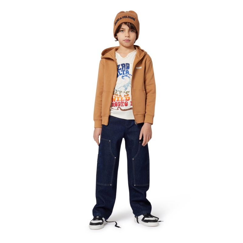 Wide jeans with topstitching ZADIG & VOLTAIRE 
                        BOY