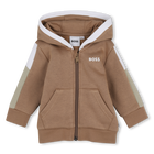 Hooded cardigan, COOKIE, hi-res