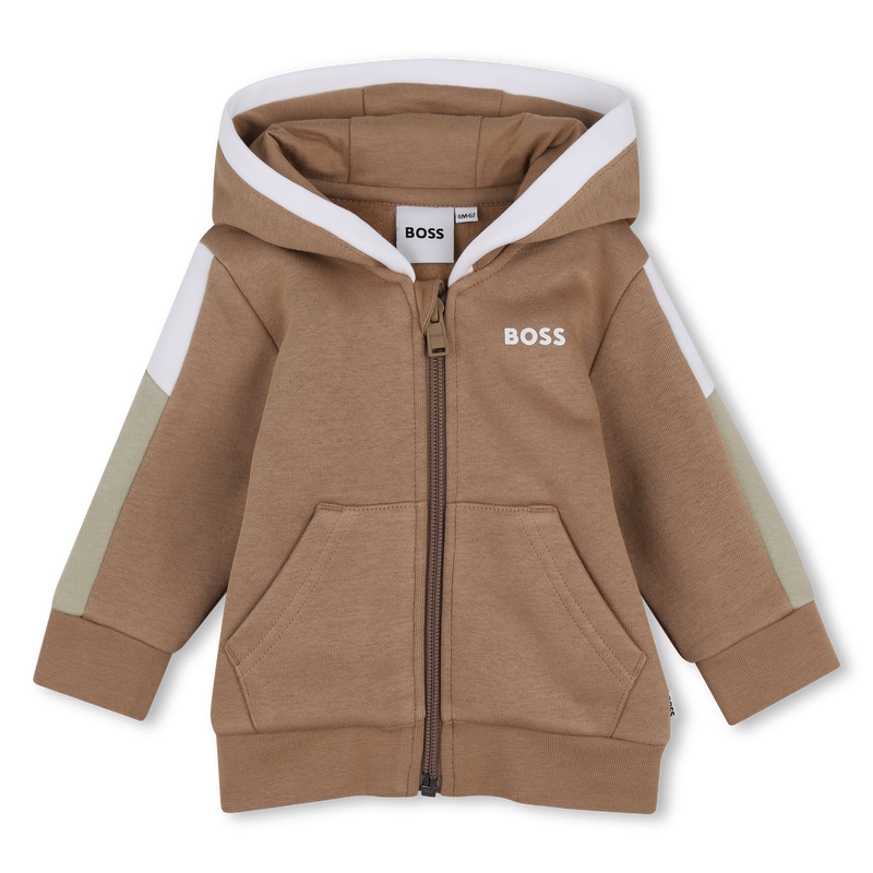 Hooded cardigan BOSS 
                        BOY