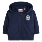 Fleece jogging cardigan, MEDIEVAL BLUE, hi-res