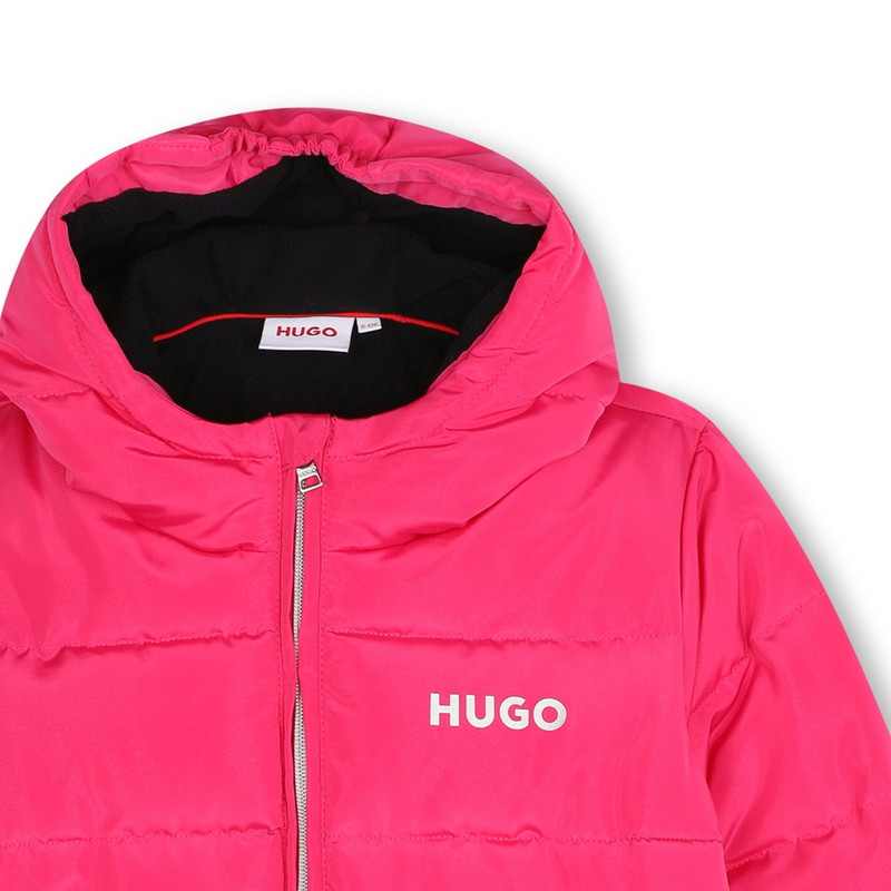 Hooded lined puffer jacket HUGO 
                        GIRL
