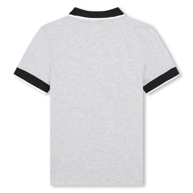 Short-Sleeved Piqué Polo Shirt DKNY 
                        BOY