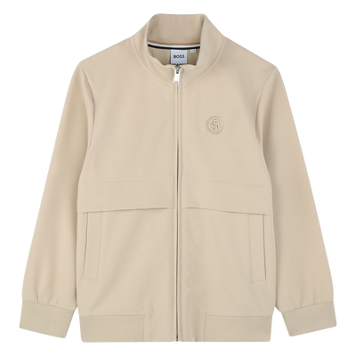 Plain zipped sweatshirt BOSS BOY