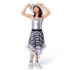 Asymmetrical skirt KARL LAGERFELD KIDS 
                    GIRL