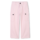 Cotton trousers with pockets MARC JACOBS 
                    GIRL