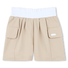 Shorts with flap pockets DKNY 
                    GIRL