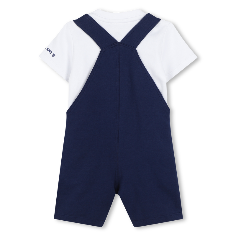 T-shirt and overalls set TIMBERLAND 
                        BOY