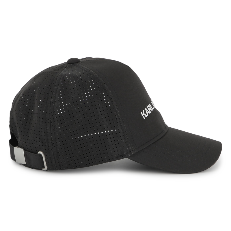 Adjustable embroidered cap KARL LAGERFELD KIDS 
                        BOY