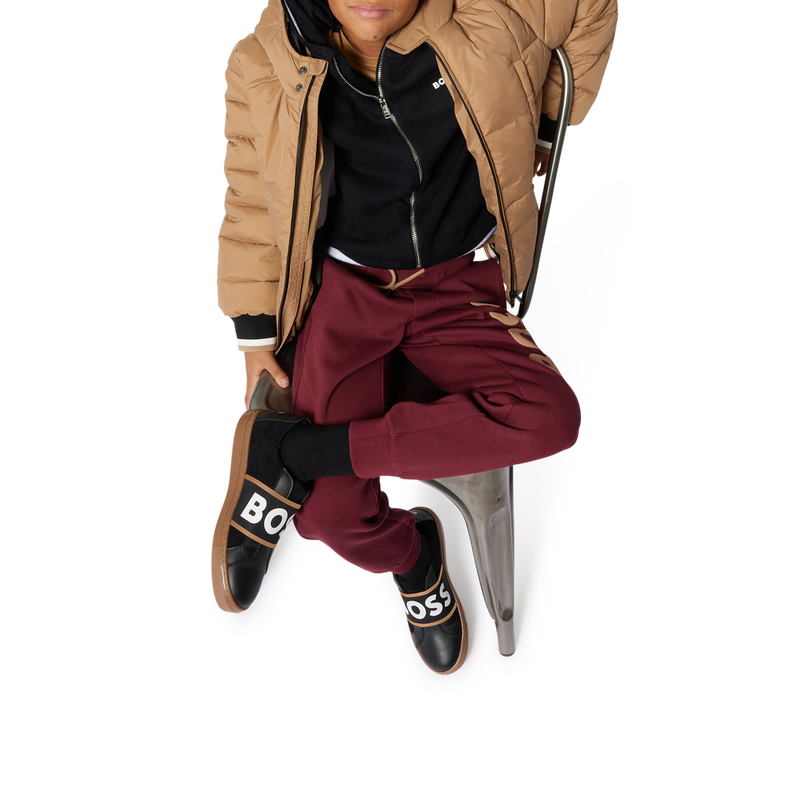 Cotton and wool cardigan BOSS 
                        BOY