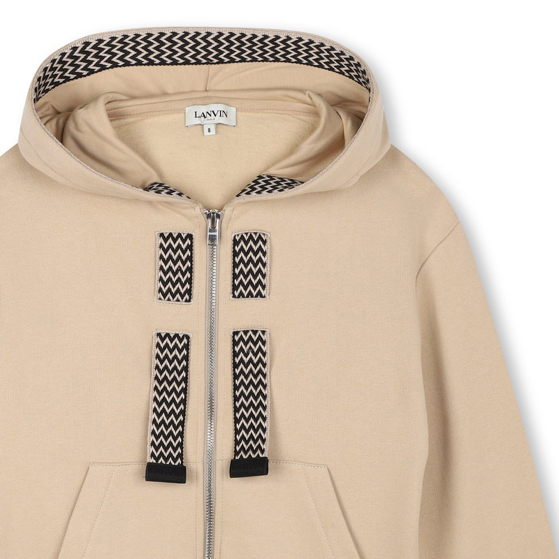 Embroidered logo sweatshirt LANVIN 
                        BOY