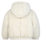 Reversible hooded down jacket BOSS 
                    GIRL