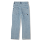 Adjustable sequin jeans DKNY 
                    GIRL