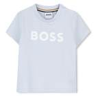 Short sleeve t-shirt, PALE BLUE, hi-res