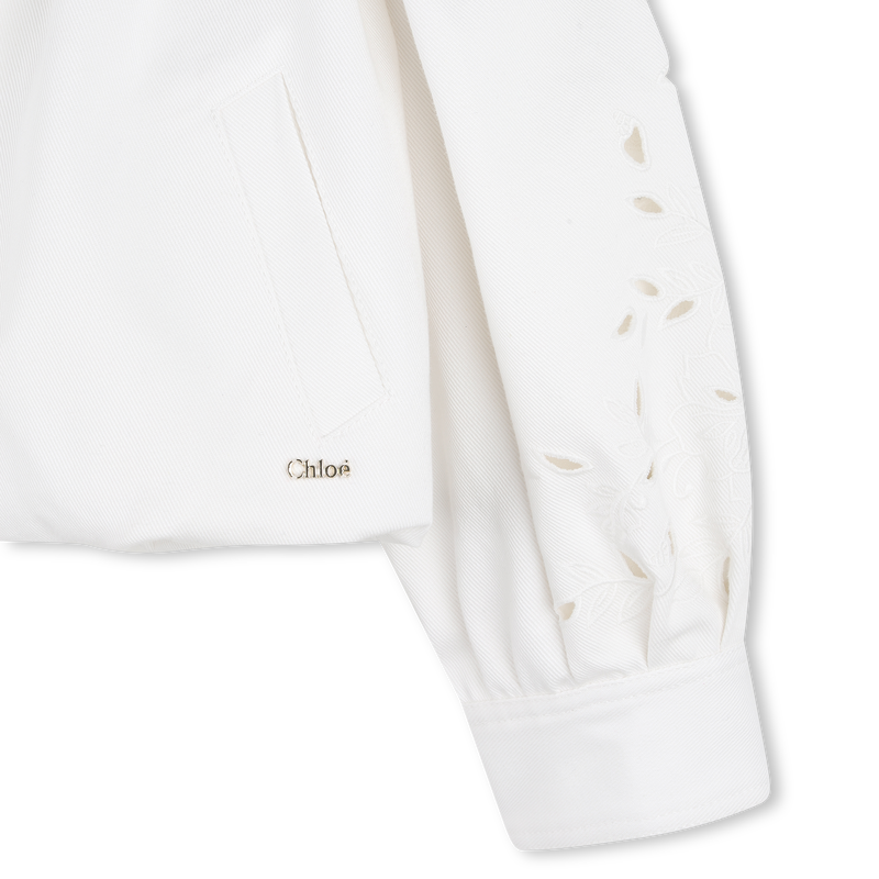 FLORAL EMBROIDERY JACKET CHLOE 
                        GIRL