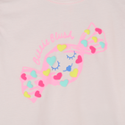 Cotton press-stud T-shirt BILLIEBLUSH 
                    GIRL
