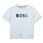 Short-sleeved T-shirt, PALE BLUE, hi-res