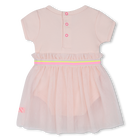 2-in-1 dress with heart patch BILLIEBLUSH 
                    GIRL