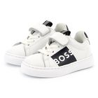 Lace-up leather trainers BOSS 
                    BOY