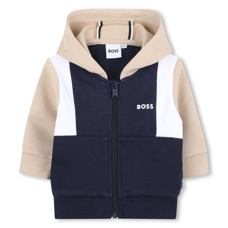 Zipped fleece sweatshirt BOSS 
                        BOY