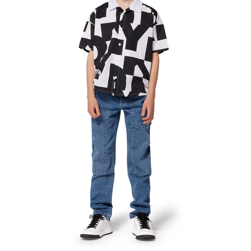 Short-sleeved cotton shirt DKNY 
                        UNISEX