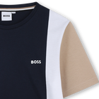 Multicoloured cotton T-shirt BOSS 
                    BOY