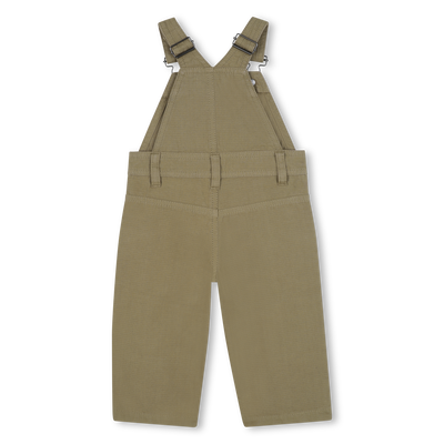Cotton dungarees with patch pockets TIMBERLAND BOY