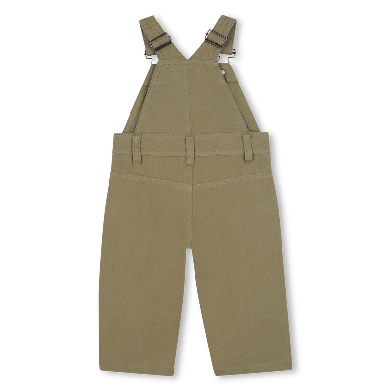 Cotton dungarees with patch pockets TIMBERLAND 
                        BOY