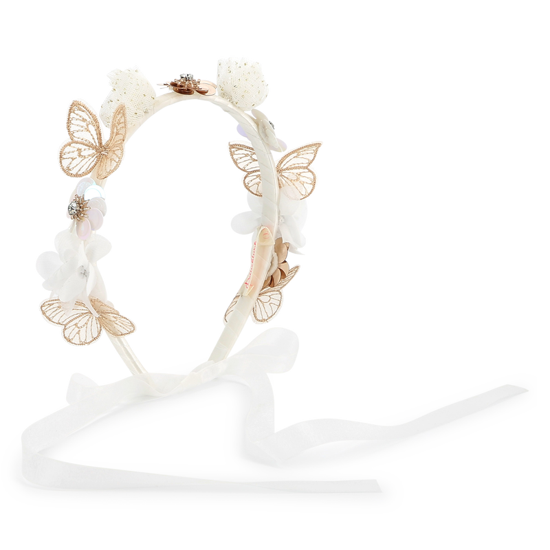 Flower and butterfly headband BILLIEBLUSH 
                        GIRL