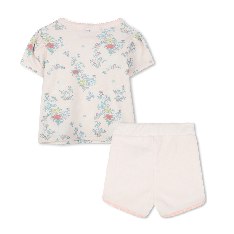 Shorts and T-shirt set KENZO KIDS 
                        GIRL