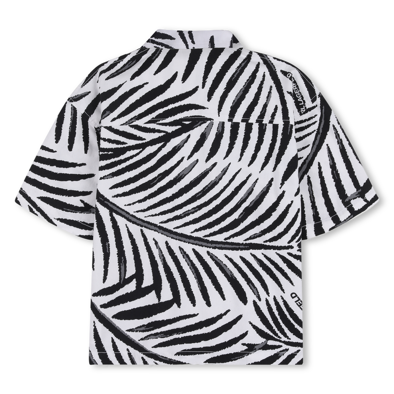 SHORT SLEEVE SHIRT KARL LAGERFELD KIDS 
                        BOY